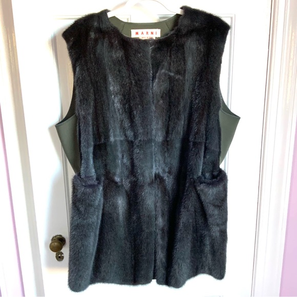 Marni Mink Vest - Picture 1 of 11